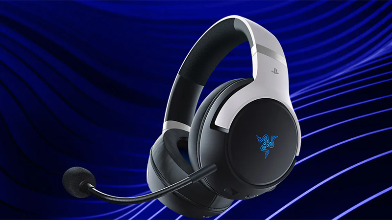 Razer Kaira Pro HyperSpeed for PlayStation (White) - Headset